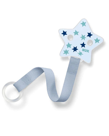 Attache Sucette Universelle Ruban NUK - Bleu
