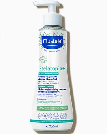 Mustela Stelatopia+ Crème Relipidante Anti-Grattage Bio - 300ml
