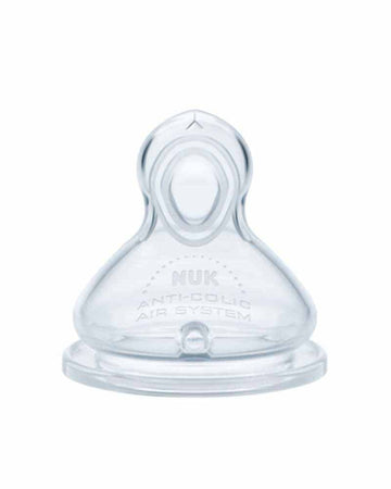NUK Tétine Col Large Silicone MEDIUM 0-6M