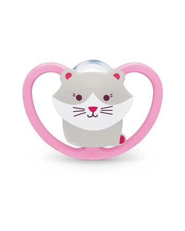 Sucette Space Avec Boîte 0-6M NUK - Chat