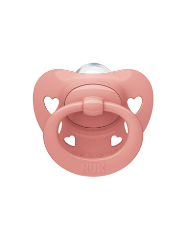 Sucette NUK Signature 0-6M - Rose