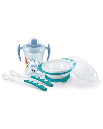 Set Repas NUK 4 Pièces - Bleu