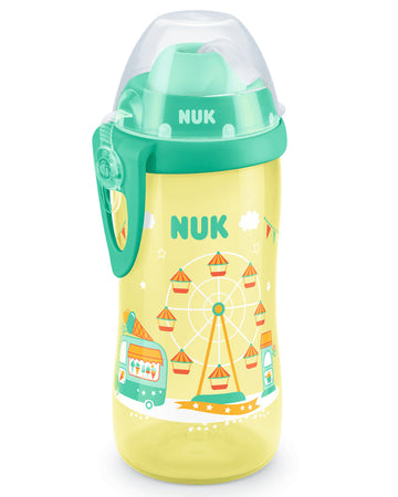 Flexi Cup 300ml avec Paille NUK 12M+ - Jaune