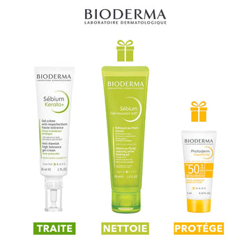 BIODERMA Sébium Kerato+ Gel Crème A nti Imperfections 30mL