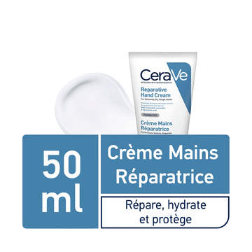 CeraVe Crème Mains Réparatrice – Hydratation et Réparation Intense
