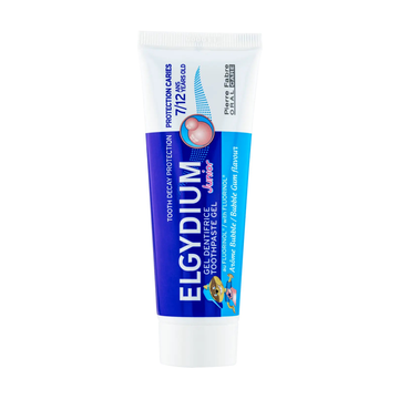 ELGYDIUM Junior Bubble 7/12 ans dentifrice enfant 50ml