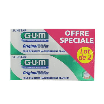 đGum Original White Dentifrice 75ml Offre Speciale Lot de 2
