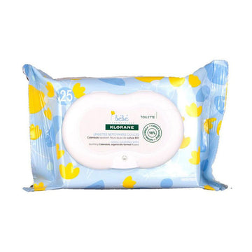 Klorane Bébé Lingettes Nettoyantes Epaisses 25 Pièces