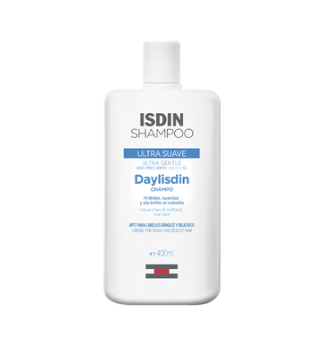 ISDIN SHAMPOOING ULTRA GENTLE Daylisdin 400ML = SHAMPOOING 100 ML OFFERT