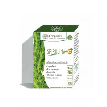 Complemax Spiruline + Vitamine C 400mg 120 Gélules