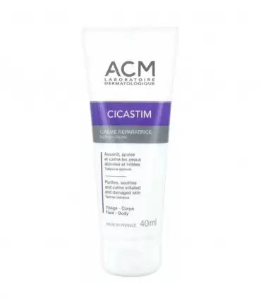 CICASTIM CRÈME RÉPARATRICE APAISANTE VISAGE ET CORPS 40 ML