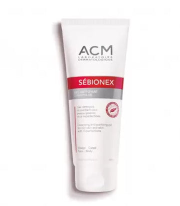 SÉBIONEX GEL NETTOYANT PEAUX GRASSES ET À IMPERFECTIONS 200 ML