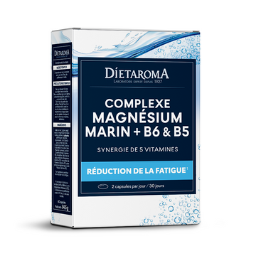 Dietaroma Magnesium marin+ B6 Et B5 60 Capsules
