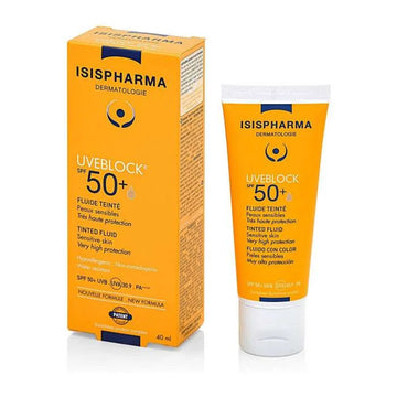 Isis Pharma Uveblock pack Fluide Teinté Medium spf50+ 40 ml