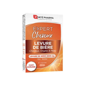 forte pharma expert cheveux levure de biere comprimes