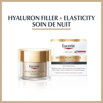 Eucerin – hyaluron-filler + elasticity soin de nuit – 50 ml