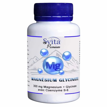 Svita Premium Magnésium Glycinate 300mg – 40 Gélules