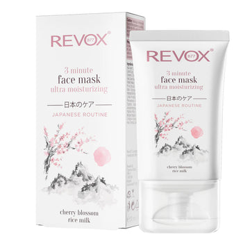 Revox - japanese ritual 3 minute ultra moisturizing face mask, 30 ml