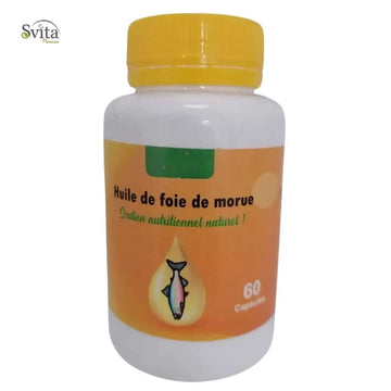 Svita Premium Huile de Foie de Morue – 60 Capsules
