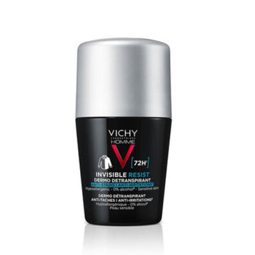 Vichy Homme Dermo-Détranspirant Invisible Protect 72H Déodorant - 50 Ml