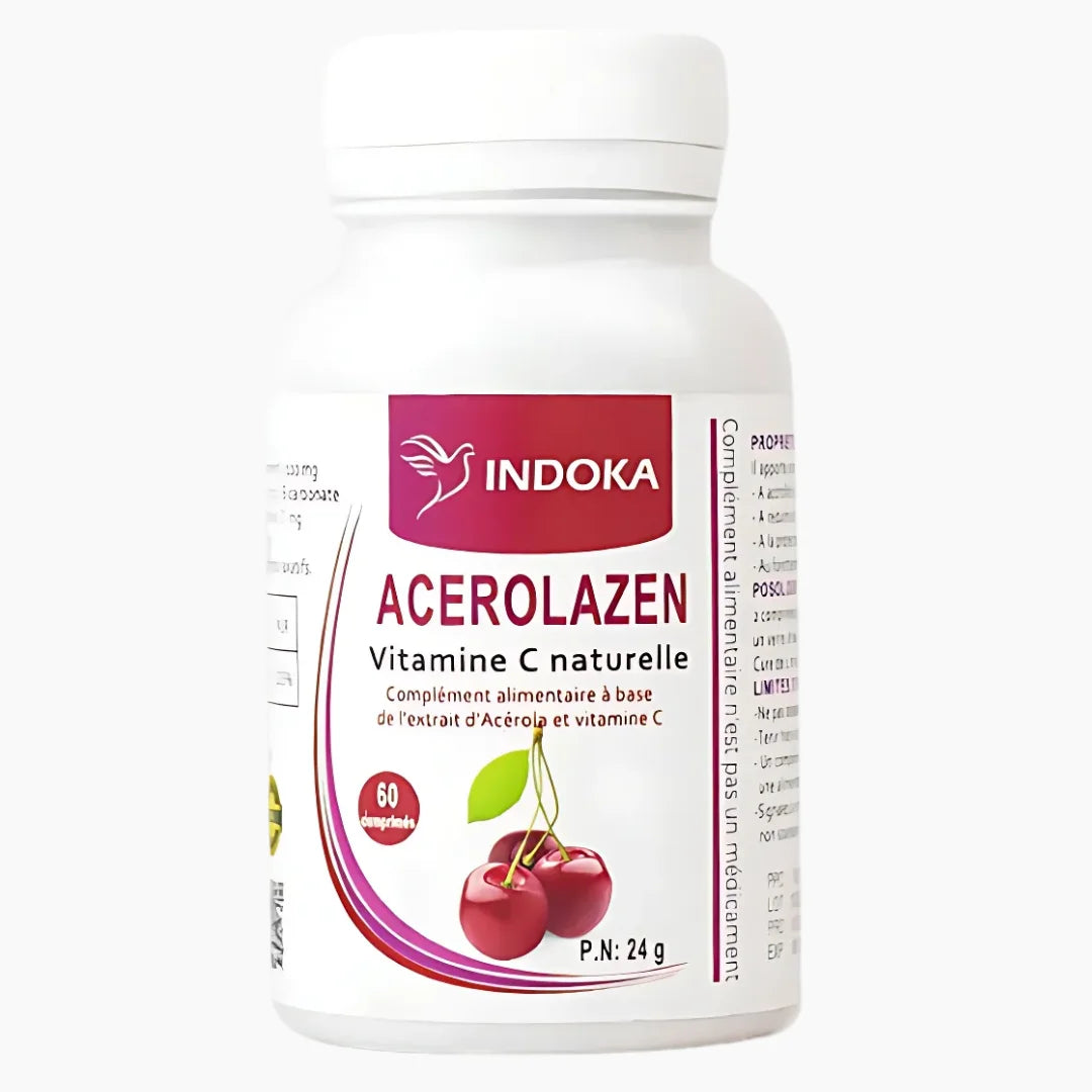 Indoka Acérolazen (Source naturelle de vitamine C)