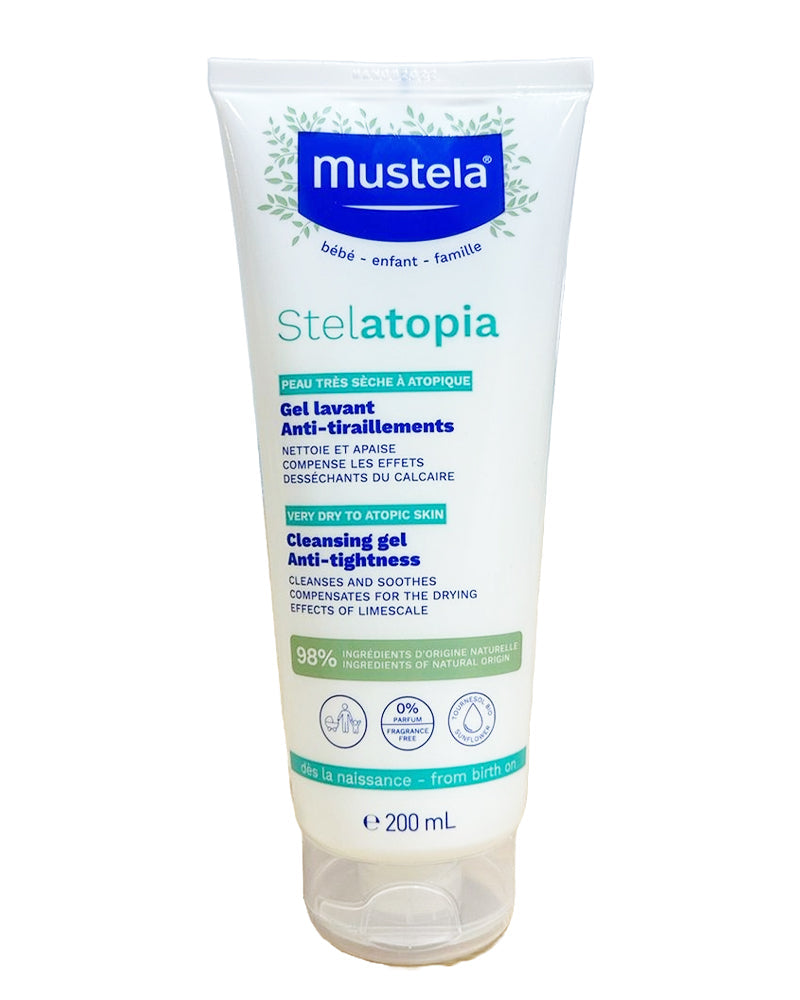 Mustela Stelatopia Gel Lavant Peau à Tendance Atopique - 200ml