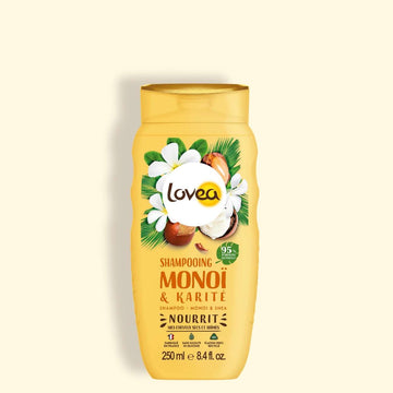 LOVEA Shampoing Sans Sulfate - Cheveux Secs et Abimés