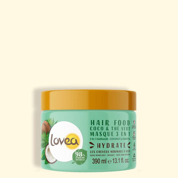 LOVEA Masque Hydratant 3 en 1 - Cheveux normaux à secs