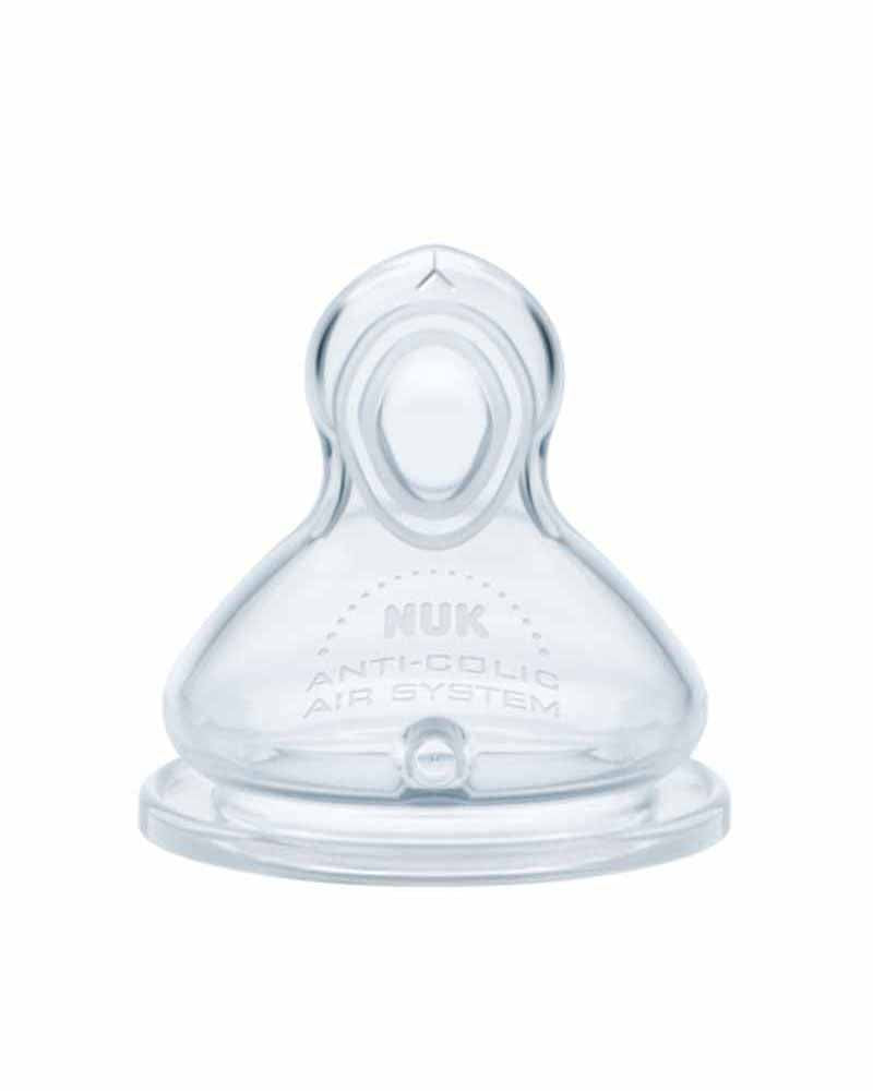NUK Tétine Col Large Silicone MEDIUM 0-6M