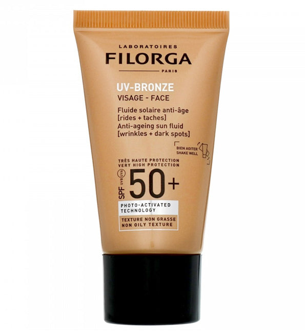 Filorga UV-Bronze Visage Fluide Solaire Anti-Âge SPF50+ – 40 ml