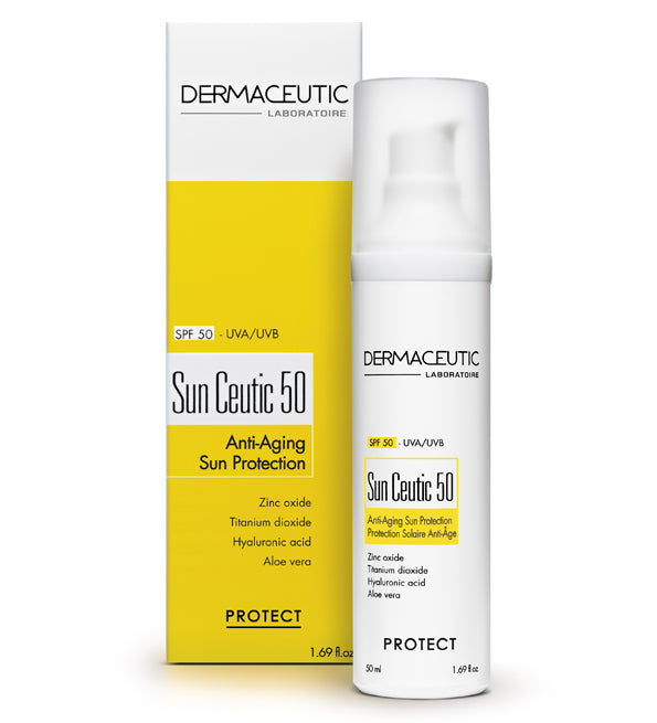 Dermaceutic – Sun Ceutic 50 Protection Solaire Anti-âge – 50 ml