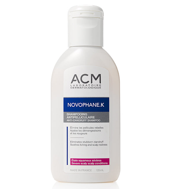 ACM NOVOPHANE K SHAMPOOING ANTIPELLICULAIRE ÉTATS SQUAMEUX SÉVÈRES 125 ML