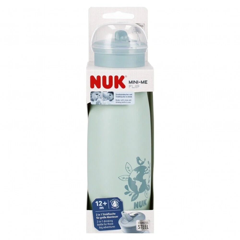 NUK Tasse Mini-Me Flip 500ml Vert - 12M+