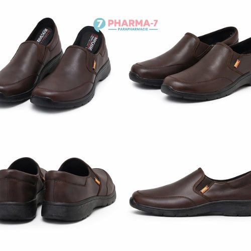 Chaussures antidérapantes en Cuir - PHARMA7 x BERCAMA (LP)