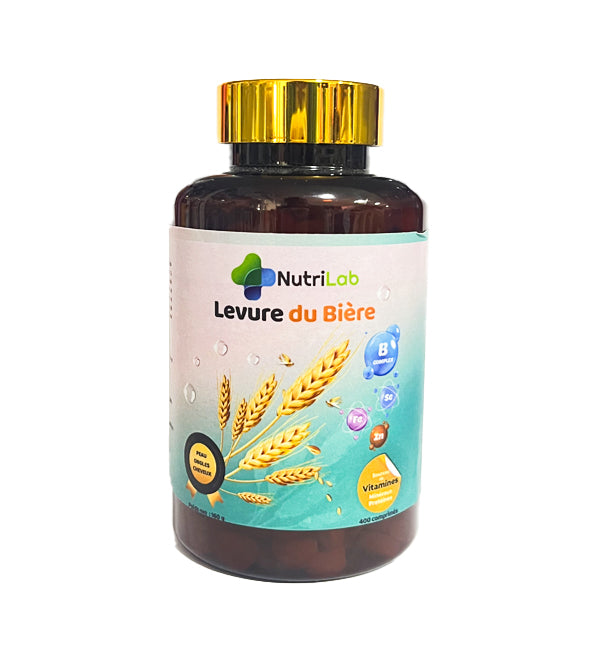 NUTRILAB LEVURE DU BIERE 400 COMPRIMÉS