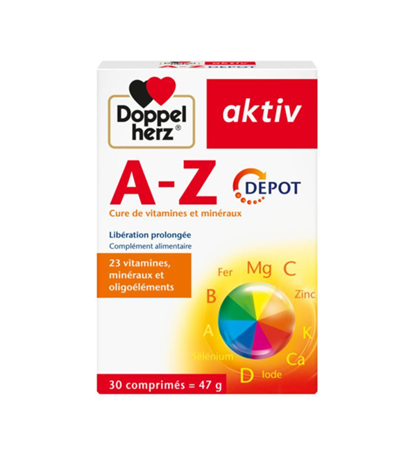 DOPPEL HERZ AKTIV A Z 30 COMPRIMES