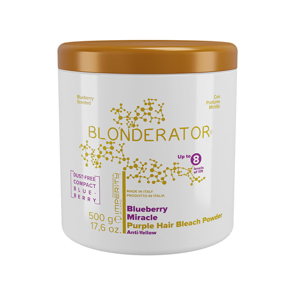 Blonderator Blueberry Miracle Purple Hair Bleach Powder 500g in JAR Ref.1705070 IP