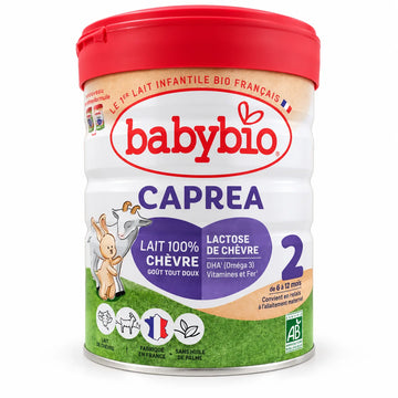 Babybio Caprea 2 Lait de Chèvre Bio 800 g — 6 à 12 mois