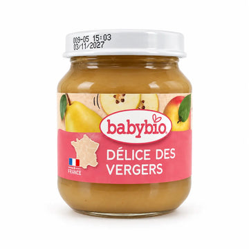 Babybio Délice des Vergers Bio — Petit Pot de Fruits