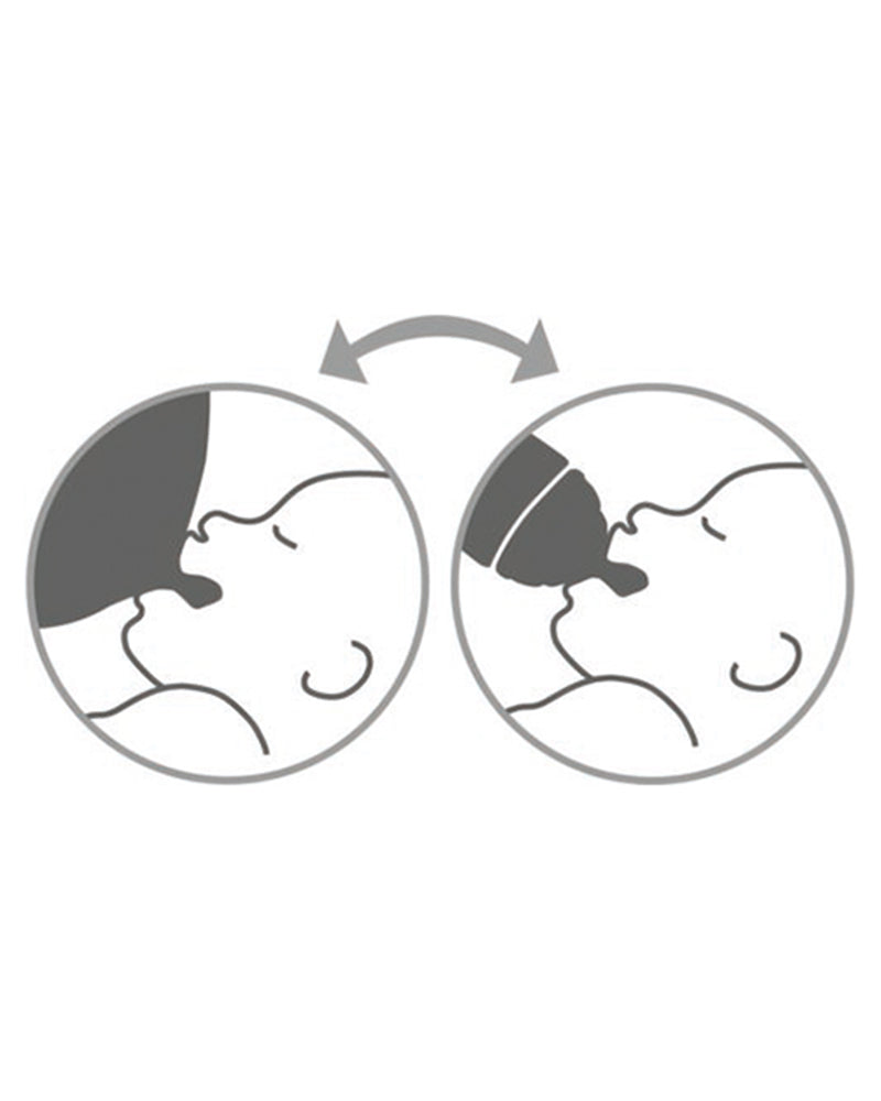 Biberon Classic Love NUK 6-18M - Rose