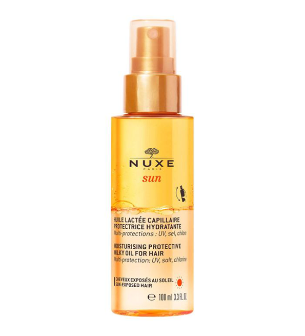 NUXE SUN Huile Lactée Capillaire Protectrice Hydratante - 100 ml