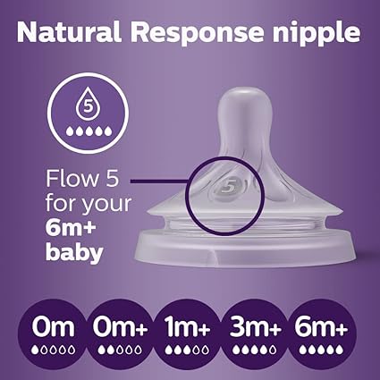Avent 2 Tétines Natural +6m SCY965/02