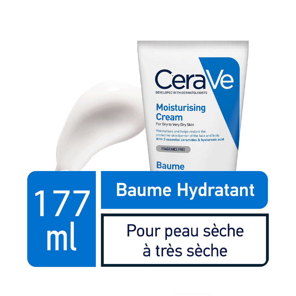 CeraVe Baume Hydratant – Crème Hydratante Visage & Corps
