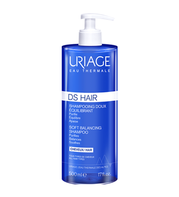 Uriage – DS Hair – Shampooing Doux Équilibrant – 500ml