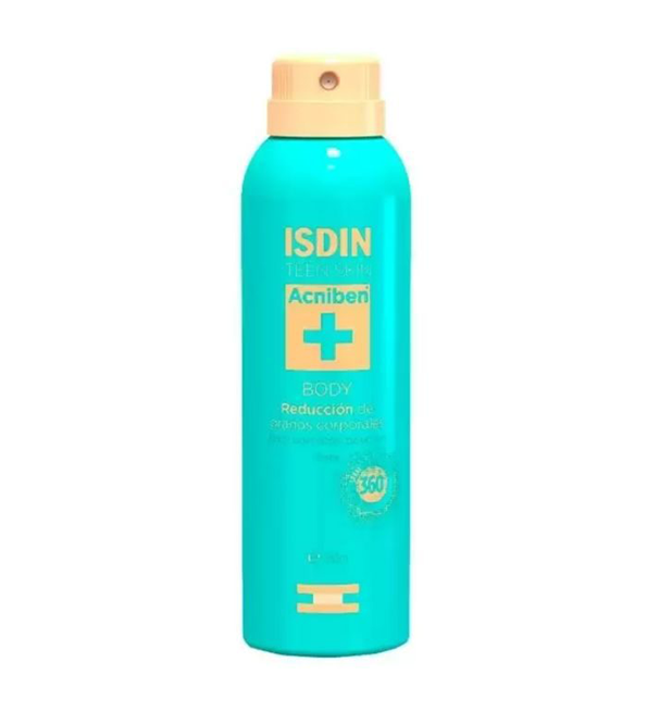 ISDIN TEEN SKIN ACNIBEN + SPRAY BOUTONS DU CORPS 150 ML