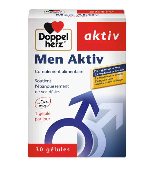 DOPPEL HERZ men aktiv 30 comprimes