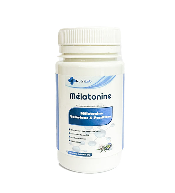 NUTRILAB MELATONINE 60 COMPRIMÉS