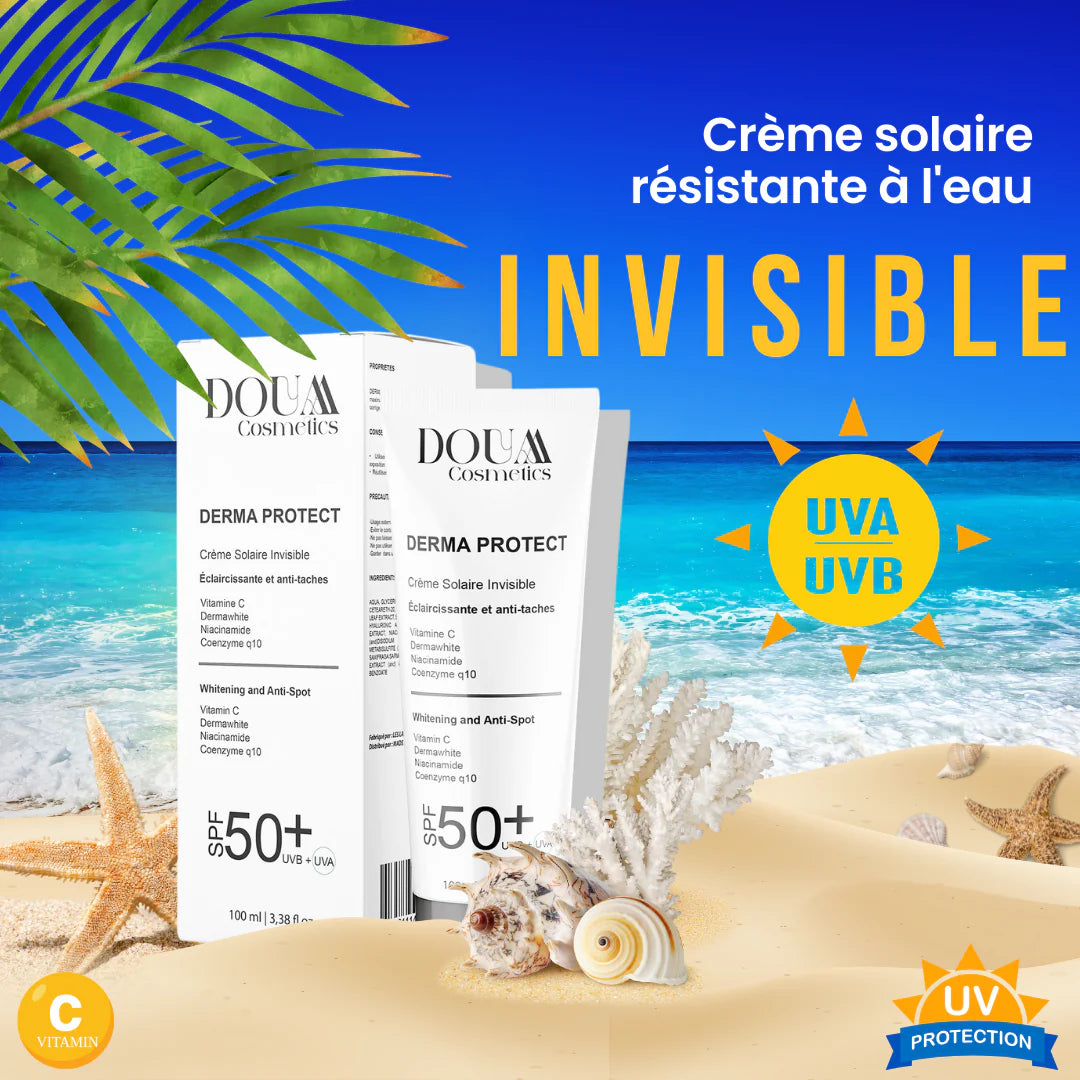 Douaa Cosmetics  derma protect  protection solaire invisible 100 ml
