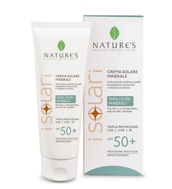 NATURES ISOLARI ECRAN CREME MINERALE SPF50+ 100ML