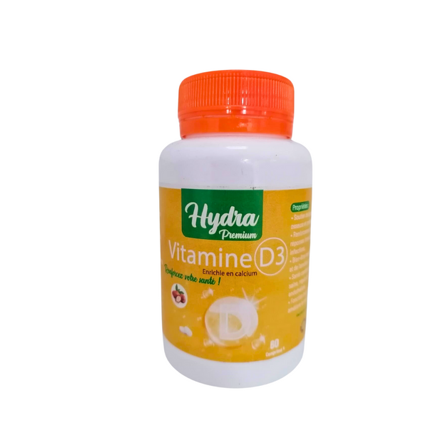 Hydra Premium Vitamine D3 60 Comprimes